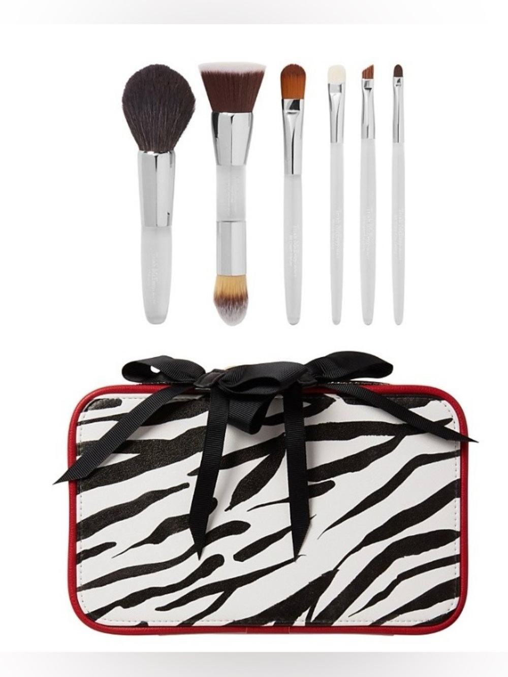 Trish McEvoy Makeup Planner Brush Set w/ Cosmetics Bag